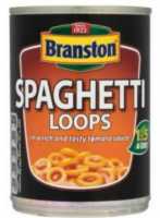 Branston Spaghetti Loops 395g แบรนสตัน สปาร์เก็ตตี้ ลูป 395g