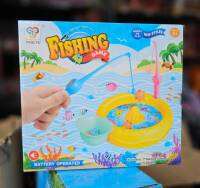 อ่างตกปลาของเล่นเด็ก อ่างตกปลามีเสียง สีสันสดใส Fishing Game ของเล่นเสริมพัฒนาการ***สินค้าพร้อมส่ง