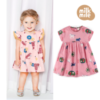 [MILKMILE] กระโปรง ผู้หญิง เด็ก [Korea Brand] Girls One-Piece / MOPGOP07 ชุดเด็กผู้หญิง