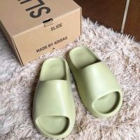 COD  ▼【MH】 Yeezy slide Kanye West รองเท้าแตะชายหาด พื้นหนา สําหรับผู้ชาย และผู้หญิง (ไซซ์ 36-45)✭