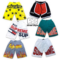 Supreme shorts ??‍♀️กางเกงขาสั้นซูพรีม?  streetstyle shorts ฮิตสุดตอนนี้! Curve Basketball