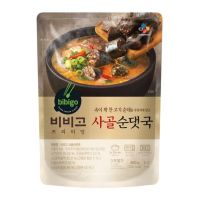 ?Import Item? 순댓국 ซุปไส้กรอกเลือด(ซุนแดกุก) CJ Bibigo Korean Blood Sausage Soup(soondae-guk) 460g