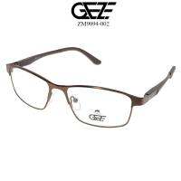 ?กรอบแว่นตา  GEZE METAL รุ่น ZM9094-002 เต็มกรอบสีน้ำตาล Vintage โลหะ น้ำหนักเบา ใส่สบาย (บริการตัดเลนส์สายตาราคาถูก)