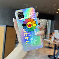 เคสโทรศัพท์มือถือ V20 V20เคสสำหรับ Vivo 2021 V20 SE แฟชั่นเคสฝาบัตรเลเซอร์ในตัวสีสันสดใส