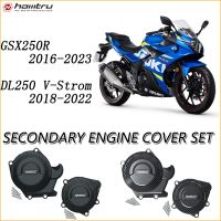 For Suzuki GSX250R 2016-2023 DL250 V-Strom 2018-2022 Motorcycle Engine Cover Clutch Cover Protection Set Accessories