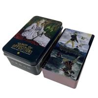 Iron Box Tarot of Oppositions Cards Deck For Witch Fate Divination Family Entertainment Oracle Card Board Game Party Tarot Cards standard