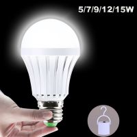 Led Emergency Bulb E27 Smart Lamp Touch Light Up 5W/7W/9W/12W/15W Portable Lantern Camping Light Rechargeable Outdoor Lighting