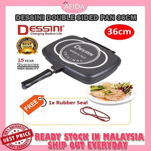 Double Grill Pan-36CM Granite Coating