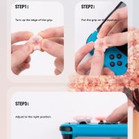 ？》：“： Pink Sakura Silicone Soft Thumb Stick Grip Cap Joystick Cover For Switch NS Oled/Lite Joy-Con Controller Cherry Thumbstick Case