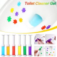 Needle Design Toilet Bowl Cleaner Gel Flower Shape Deodorant Air Freshener Odor Removal Multi Flavors Bathroom Cleaning Supplies