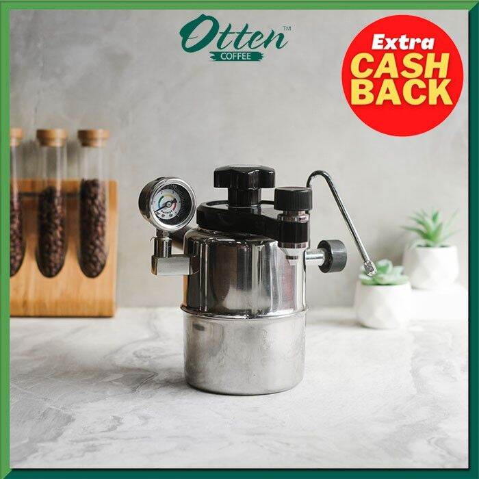 Bellman CX25P Stove Top Espresso Maker with Pressure Gauge Lazada