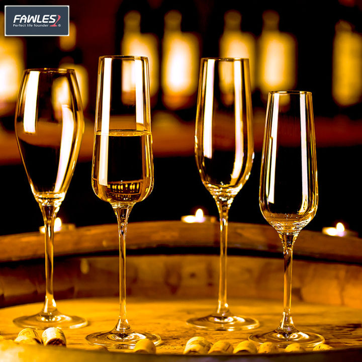 แก้วคริสตัล-แก้วไวน์-ถ้วยไวน์ฟอง-ไวน์หวาน-แก้วแชมเปญ-ถ้วยคู่งานแต่งงาน-ของขวัญ-ไวน์แดงในครัวเรือนถ้วยไวน์-qianfun