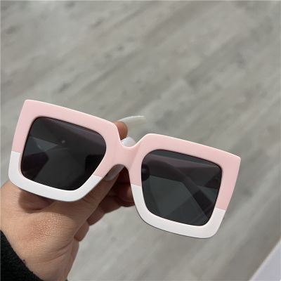 NEW Children Cute Vintage Square Sunglasses Boys Girls Leopard Punk Sunglasses Children Shades UV400 Kids Sunglasses