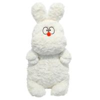 15.7inch Realistic Cute Big Eyed Plush Rabbit Soft And Comfortable Stuffed Animal Plush White Bunny Doll Nap Pillow Toy For Kids