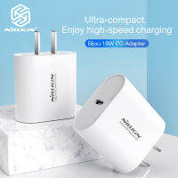 NILLKIN Flash Energy PD Power Adapter สำหรับ Samsung Apple Xiaomi 18W อินเตอร์เฟส USB-C อะแดปเตอร์ชาร์จอย่างรวดเร็ว