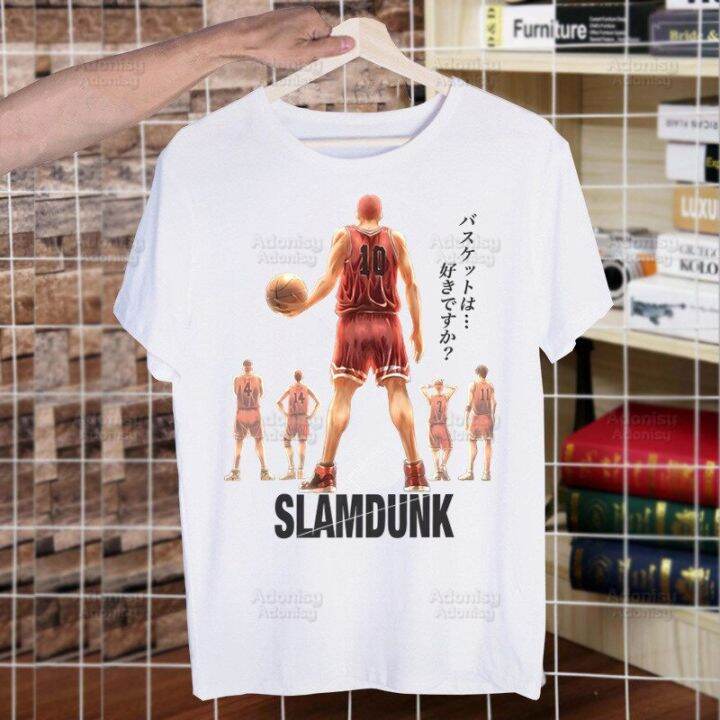 ข้อเสนอพิเศษ-tshirt-slam-dunk-mens-tshirt-slam-dunk-t-shirt-japanese-anime-hanamichi-sakuragi-tshirt-male-09-s-5xl-s-5xl