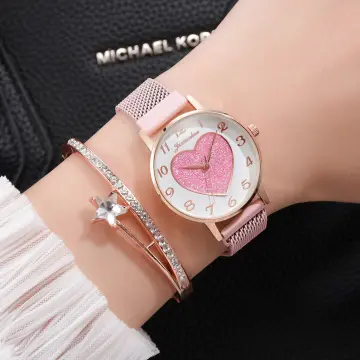 Women Watches Sets Gifts For Mom Wife Girlfriend Quartz Wrist Watch  Necklace Bracelet Set (K006-SR SL007 XL005) price in UAE | Amazon UAE |  kanbkam