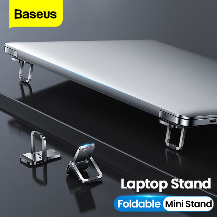 Baseus Portable Laptop Stand Holder For Mac Laptop Stand Foldable Laptops  Holder Mini Notebook Support For Xiaomi Lenovo Laptop