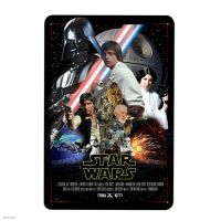 Metal Tin Sign Starwars Classic MovieDecor Bar Pub Vintage Retro Wall Home Club Tavern Cafe Garage（Only one size: 20cmX30cm）(Contact seller, free custom pattern)