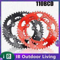 【สินค้าใหม่】จักรยานวงรี Chainring 110BCD จักรยานถนนรอบ Chainring Chainwheel ขี่จักรยานชิ้นส่วน (กับ5เหล็กคู่แผ่นเล็บ)