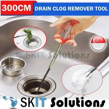 Eliminate Clogged Drains Instantly - 1pc Hair Drain Clog Remover Tool For  Sewer, Kitchen Sink & Bathroom Tub