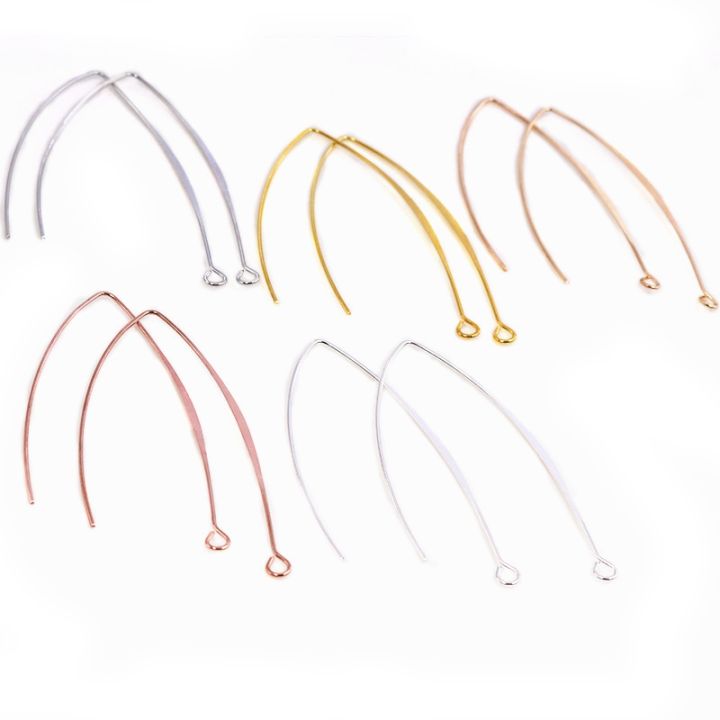 yf-20pcs-gold-rhodium-28-55mm-french-v-shaped-earring-hooks-findings-ear-wire-settings-base-jewelry-making