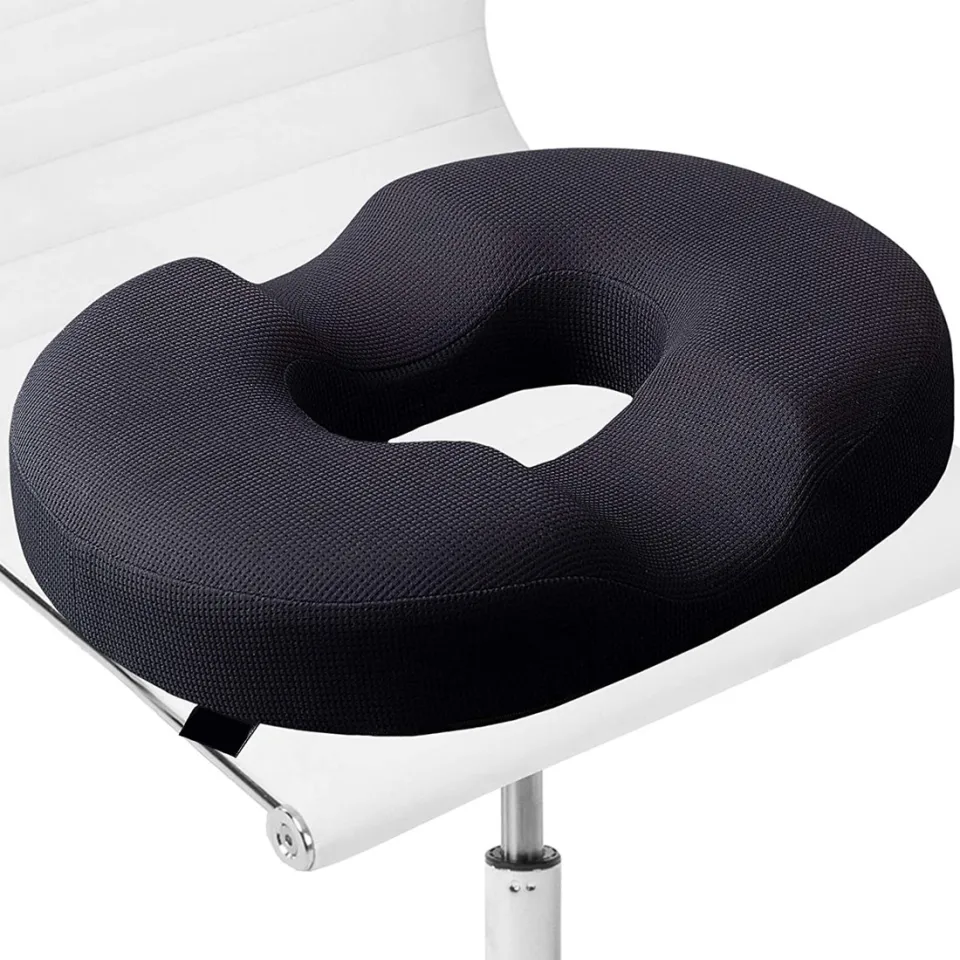 Primica Donut Hemorrhoid Pillow - Tailbone Pain Round Ring Butt Cushion