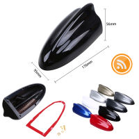 【YY】Universal Aerials Shark Fin Antenna Signal Reception Waterproof For Saloon Suv Cars Streamlined Design ABS Glossy Color