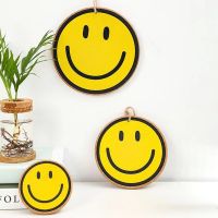 【CW】❦﹍❉  2023 New Smiley Face Round Thickened Table Mug Coaster Anti-Scalding Pot Soup Bowl