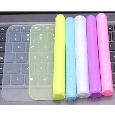 1Pc Universal Keyboard Cover For Laptop Notebook Silicone Protector Skin Laptop Dust Film 12-14 inch and 15-17 inch Keyboard Accessories