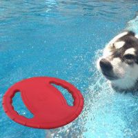 Pet Toys Flying Disk Foaming Resistant Bite Outdoor Training Special Swimming Chew Interactive Silicone Dog Toys Toys