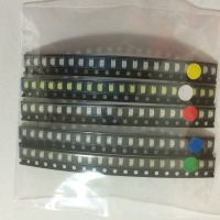 【✜】 XGAA2QF MALL 100ชิ้น/ล็อต1206แพคเกจแพคเกจ LED สีแดงสีขาวสีเขียวสีฟ้าสีเหลืองแต่ละ20Pcs 3216 Led