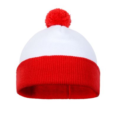 [Cos imitation] พันธมิตรหมวกตลก Waldo สีแดงสีขาวถักหมวกสำหรับคริสต์มาสฮาโลวีนคอสเพลย์อุปกรณ์ประกอบฉากที่ดีของขวัญคริสต์มาสขนาดเฉลี่ย