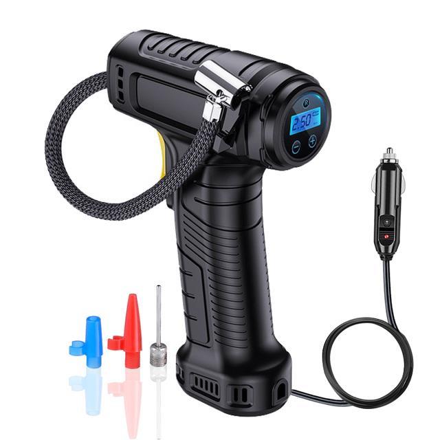 120w-car-air-pump-wired-wireless-inflatable-pump-portable-compressor-digital-rechargeable-car-automatic-tire-inflator-equipment