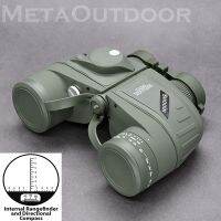 Shooin Optics 7X50 HD FMC ไนโตรเจนลอยน้ำได้ Rangefinder เข็มทิศกล้องส่องทางไกลสำหรับการล่าทางทะเลการดูนก