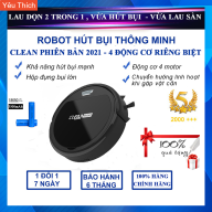 Robot Hút Bụi Lau Nhà Thông minh- CLEAN ROBOT NEW 2021 thumbnail