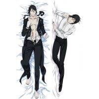 เคสอนิเมะ Black Bulter ปลอกหมอน Kuroshitsuji Dakimakura สำหรับเด็กผู้หญิง3D สองด้านปลอกหมอนตัว BB01A