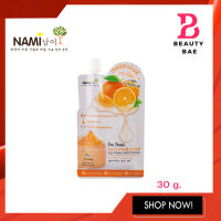 *ซอง* นามิ แอม เฟรช เชจู วิตามิน ซี ไบรท์เทนนิ่ง เจล Nami Im Fresh Jeju Vitamin C Brightening Gel 30 กรัม