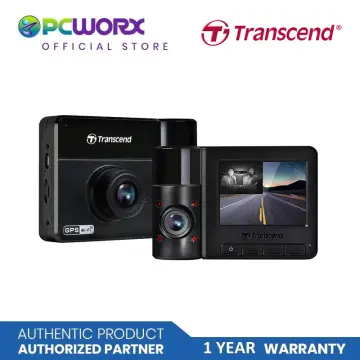 Buy the Transcend DrivePro 550 Dash Cam with Dual Lens - Built-In Wi-Fi -  2.4 ( TS-DP550B-64G ) online 