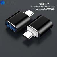 IOPOIT 500เมกะไบต์/วินาที อะแดปเตอร์ Type C เป็น USB 5กิกะบิต การส่งข้อมูลความเร็วสูง อะแดปเตอร์ USB 3.0 ของใหม่ แบบพกพาได้ USB A เป็น USB C รถยนต์สำหรับรถ