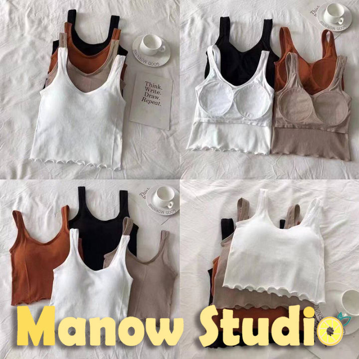 บราสายเดี่ยว-เสื้อกล้าม-สายเดี่ยว-บราสายเดี่ยวแบบสวม-สปอร์ตบรา-885-manow-studio