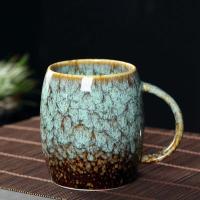 【CW】♣♞✘  480ml Big Mug Kiln Change Cup Cups Pottery Mugs Wholesale Drinkware With Handle