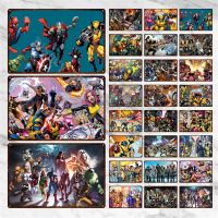 Jimin Awesome ดีบุกป้ายโลหะโปสเตอร์ Super Hero X-Men Wall Decor การ์ตูนดีบุก Plaque ป้ายโลหะสำหรับห้องเด็ก Club โลหะ Decor