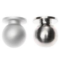 ◙№✇ 1Pc Aluminium Alloy Simple Round Ball Door Handles Furniture Kitchen Cabinet Knobs Wardrobe Cupboard Dresser Drawer Pulls Handle