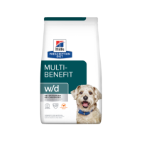 Hills Prescription Diet Multi Benefit w/d Canine อาหารสุนัขที่มีปัญหาเรื่องท้องผูก หรือเบาหวาน 3.85 กก.