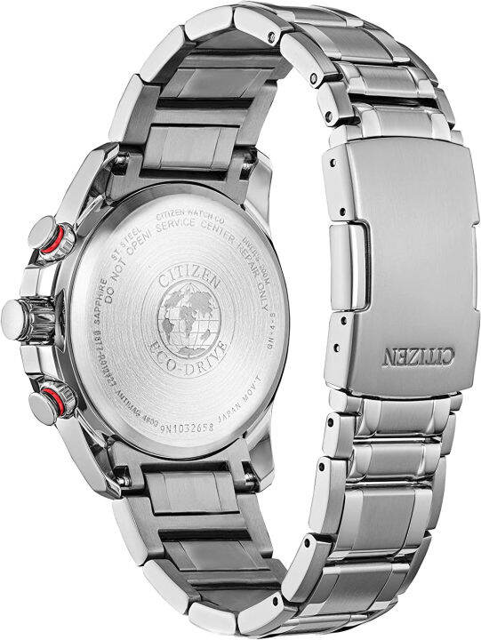 citizen-eco-drive-pcat-mens-watch-black-dial-stainless-steel-silver