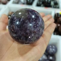 Natural Dream Amethyst Ball Polished Globe Massaging Ball Reiki Healing Stone Home Decoration Exquisite Collect Souvenirs Gift