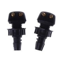 2 X Auto Car Front Windscreen Universal Washer Wiper Nozzle Water Spray DIY Kits For Vol vo For V W Replacement 425