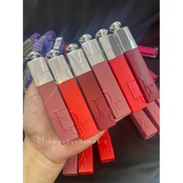 NEW dior addict lip tint 421 test makan  swatches  review  YouTube
