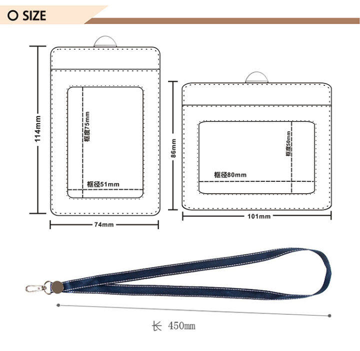 แฟชั่นผู้ถือบัตรกระเป๋าสตางค์ใส่บัตรเครดิตผู้ถือหนังแท้ยูนิเซ็กส์กรณีบัตรธุรกิจทำงานป้าย-id-ชื่อแท็กครอบคลุม-lanyard